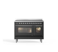 ILVE Roma PI127WE3/MG 120cm Wide Matt Graphite Induction Freestanding Range Cooker