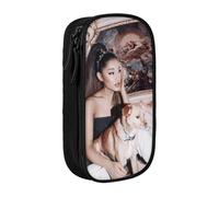 ILWVWVHK Ariana cat Girl Grande Pencil Case for Crafting Supplies - Multi-Pocket Zipper Organizer for Beads, Threads, Small Tools