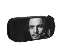 ILWVWVHK Johnny Depp Pencil Case Multi-Purpose Organizer - Custom Logo Option for Group Events, Corporate Gifts, Parties