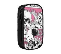 ILWVWVHK Metal-lica Pencil Case with Smooth Zipper Closure - Anti-Scratch Polyester for School, Office, Camping Trips