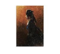 Ilya Efimovich Repin-Study For A Parisian Cafe Outstanding Works Poster Art Canvas Painting Decor Wall Print Photo Home Modern Decoratives 16x24inch(40x60cm)