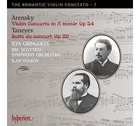 Ilya Gringolts; Ilan Volkov: BBC Scottish Symphony Orchestra - Taneyev & Arensky: Violin Concertos