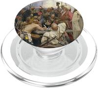Ilya Repin's Reply of the Zaporozhian Cossacks PopSockets PopGrip for MagSafe