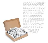 Ilyapa 334 Piece Alphabet Magnets Magnetic Letters and Numbers for Whiteboard, Chalkboard Signs & Fridge, ABC Magnets, Soft & Durable EVA Foam Magnetic Alphabet Letters Works on All Metal Surfaces