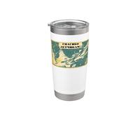 Ilyushin Il-2 Shturmovik Soviet Russian Commemorative Art Stainless Steel Insulated Tumbler