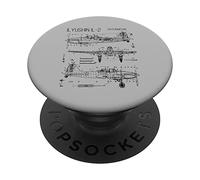 Ilyushin Il-2 Shturmovik Stormovik Sturmovik Russian Plane PopSockets Swappable PopGrip