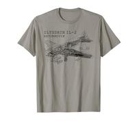 Ilyushin Il-2 Shturmovik Stormovik Sturmovik Russian Plane T-Shirt