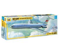 Ilyushin IL-62 M Civil Airliner 1:144 Plastic Model Kit ZVEZDA