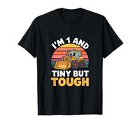 IM 1 and Tiny BUT Tough Construction Birthday T-Shirt