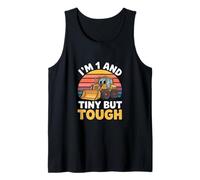 IM 1 and Tiny BUT Tough Construction Birthday Tank Top