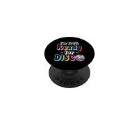 Im 100 Percent Ready For Disco Party Night Dancing Disco PopSockets Adhesive PopGrip