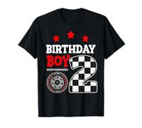 I'm 2 Years Old 2nd Birthday Gifting Idea Race Car Track T-Shirt