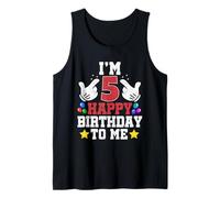 I'm 5 Happy Birthday to Me Funny 5th Birthday Boy Bday Tank Top