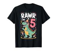 Im 5 Rawr Dinosaur Birthday Party Five Year Old Boys Girls T-Shirt