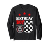 I'm 5 Years Old 5th Birthday Gifting Idea Race Car Track Long Sleeve T-Shirt