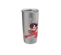I'm 50 Sally Birthday Kick Stretch O'Malley Funny Graphic Stainless Steel Insulated Tumbler