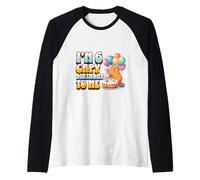 I'm 6 Capy Birthday To Me Cute 6th Capybara Bday Party Kids Raglan Baseball Tee