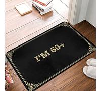 I'm 60+ - Area Rug Large Welcome Funny Outdoor