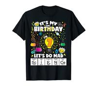 I'm 7 Let's Do Mad Science Birthday Theme For Age 7 T-Shirt