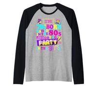 I'm 70s Born Raised in The 80s and Got to Party in The 90's Raglan Baseball Tee