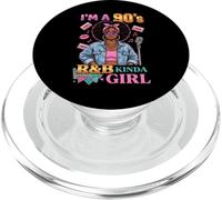 Im A 90s RNB Kinda Girl Cassette Tapes And Denim Jacket PopSockets PopGrip for MagSafe