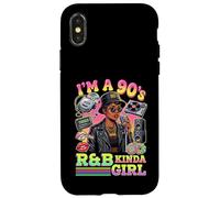 Im A 90s RNB Kinda Girl Retro Diva R and B Case for iPhone X/XS