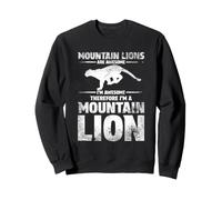 I'm A Awesome Mountain Lion Cougar Puma Wildlife Sweatshirt