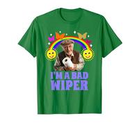 I'm A Bad Wiper Toilet Roll Funny Embarrassing T-Shirt, Men, Kelly Green, Medium
