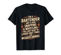 Im A Bartender Not A Dog Bartending Bar Humor T-Shirt
