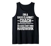I'm a Bass Clarinet Coach - Bass Clarinet Instructor Gifts Tank Top