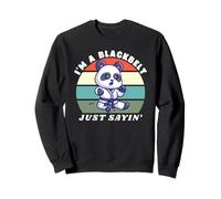 I'm A Blackbelt Just Sayin, Panda Karate, Martial Arts Panda Sweatshirt
