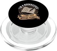IM A BOOKKEEPER I FIND YOUR MISSING PENNIES PopSockets PopGrip for MagSafe