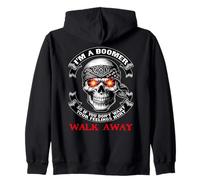 I'm A Boomer If You Don't Want Your Feelings Hurt Walk Away Zip Hoodie