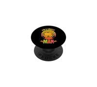 Im A Breast Man Turkey Funny Thanksgiving Dinner Autumn Fall PopSockets Adhesive PopGrip