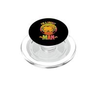 Im A Breast Man Turkey Funny Thanksgiving Dinner Autumn Fall PopSockets PopGrip for MagSafe
