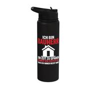 I'm a Builder Supervisor boss House Building own Home Stainless Steel Insulated Water Bottle