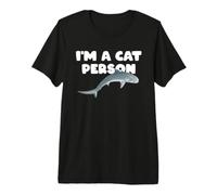 I'm a cat Person Funny Tiger Shark Premium T-Shirt