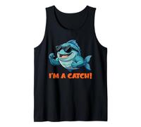 I'm a Catch! - Fun Fish Illustration Marine Aquatic Life Tank Top