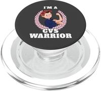 I'm a CF Warrior Cystic Fibrosis Awareness PopSockets PopGrip for MagSafe