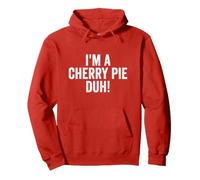I'm A Cherry Pie Duh Halloween Party Costume Pullover Hoodie