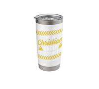 I'm A Christian Under Construction God's Not Done with Me Stainless Steel Insulated Tumbler