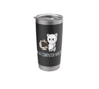 I'm A Computer Hacker Funny Cybersecurity Stainless Steel Insulated Tumbler