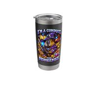 I'm A Conduit for Nonsense Capybara Wizard RPG Meme Stainless Steel Insulated Tumbler