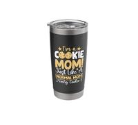 I'm A Cookie Mom Just Like A Normal Mom Only Cooler Stainless Steel Insulated Tumbler