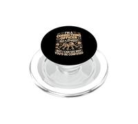 I'm A Corrections Officer Not A Magician Confused PopSockets PopGrip for MagSafe