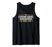 I'm A Customer Service Representative Funny CSR Call Center Tank Top