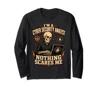 I'm a Cyber Security Analyst Nothing Scares Me Halloween Long Sleeve T-Shirt