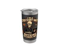 I'm a Cyber Security Analyst Nothing Scares Me Halloween Stainless Steel Insulated Tumbler