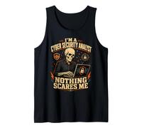 I'm a Cyber Security Analyst Nothing Scares Me Halloween Tank Top