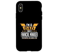 I'm a Dad and a Financial Manager nothing scares me Case for iPhone X/XS